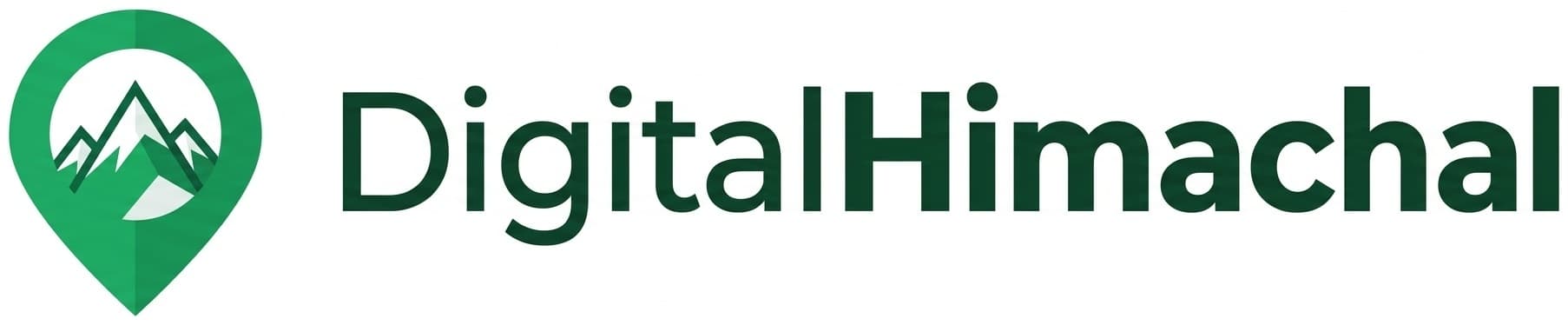 DigitalHimachal Light Logo